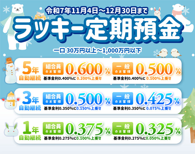 ラッキー定期預金